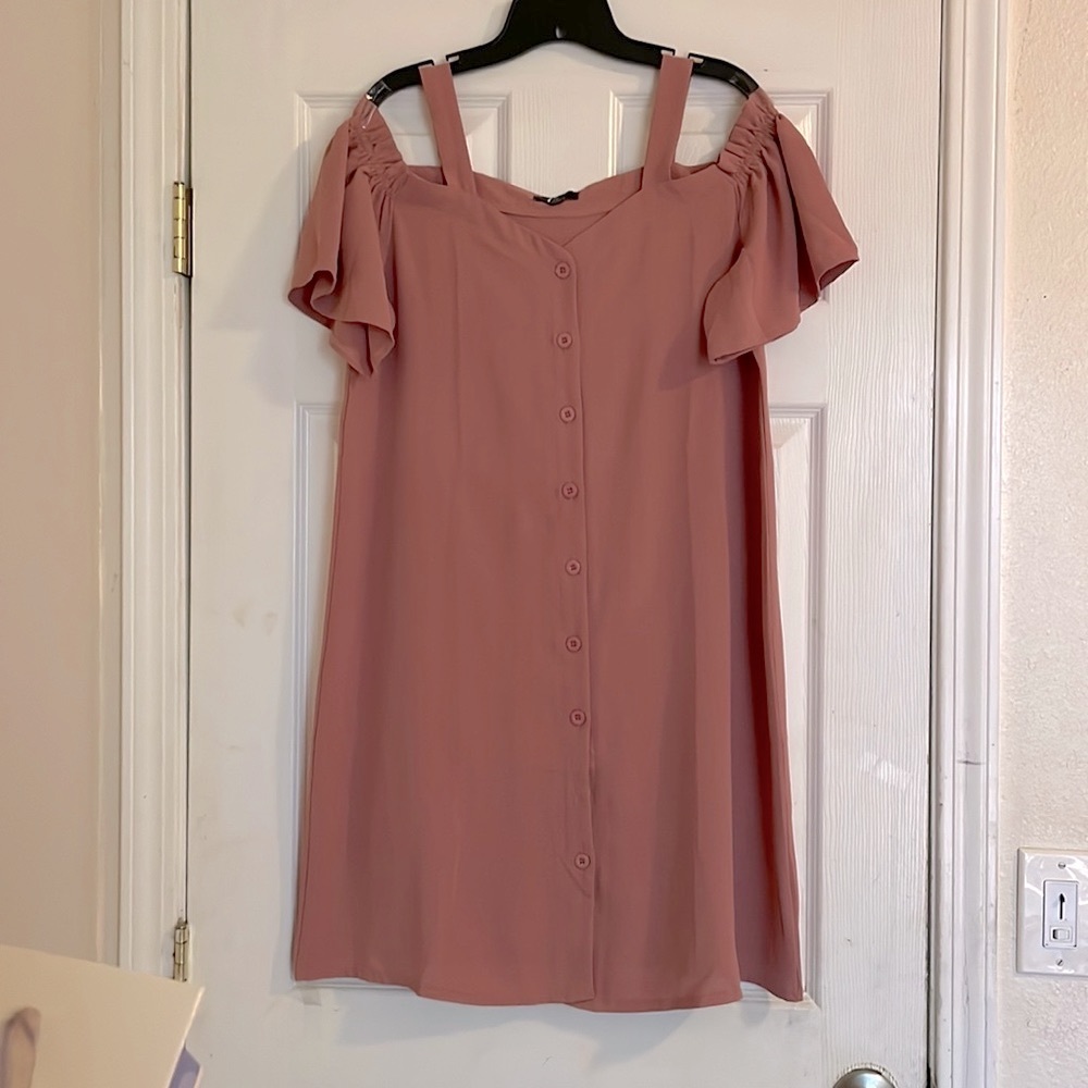 Michaela Cold-Shoulder Dress New-with-Tag Medium